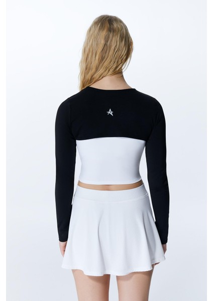 Ed 2327-01 Fenty Bolero Siyah