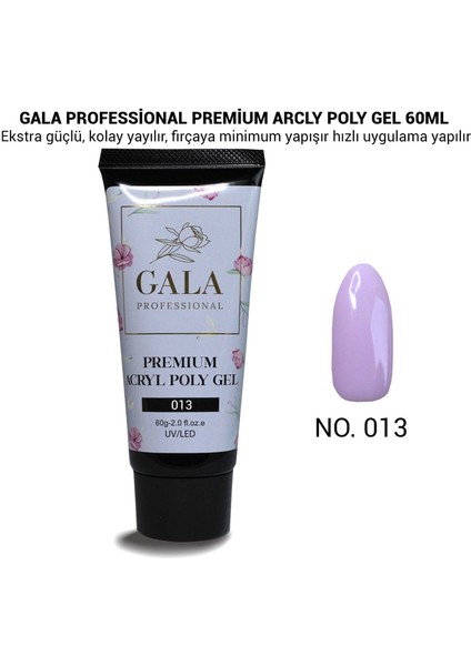 Premium Akrilik Poly Jel 60ml No.13