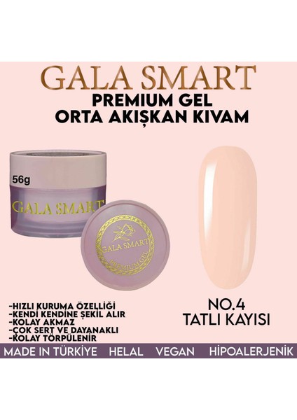 Premium Orta Akışkan Kıvam Jel 56gr No.04