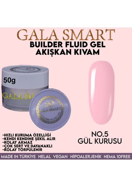 Builder Fluid Akışkan Kıvam Jel 50gr No.05