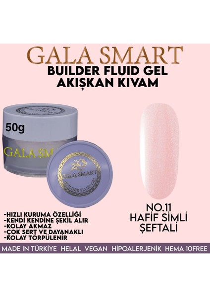 Builder Fluid Akışkan Kıvam Jel 50gr No.11