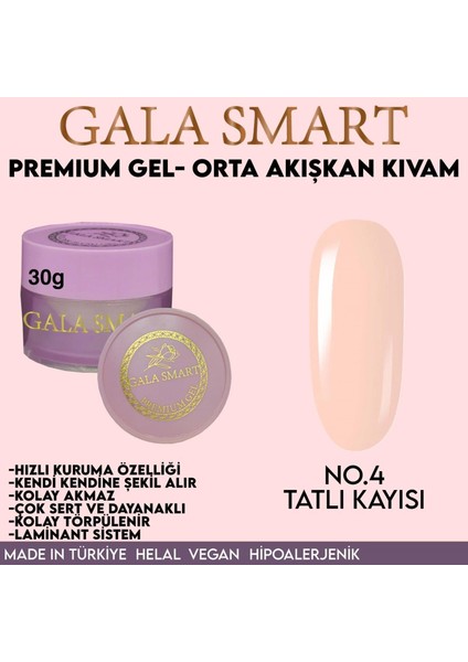 Premium Orta Akışkan Kıvam Jel 30gr No.04