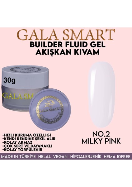 Builder Fluid Akışkan Kıvam Jel 30gr No.02