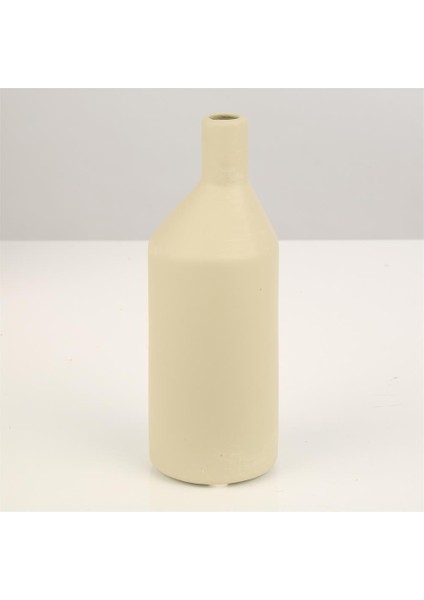 Bej Seramik Vazo 20CM AK.JF095753250-2
