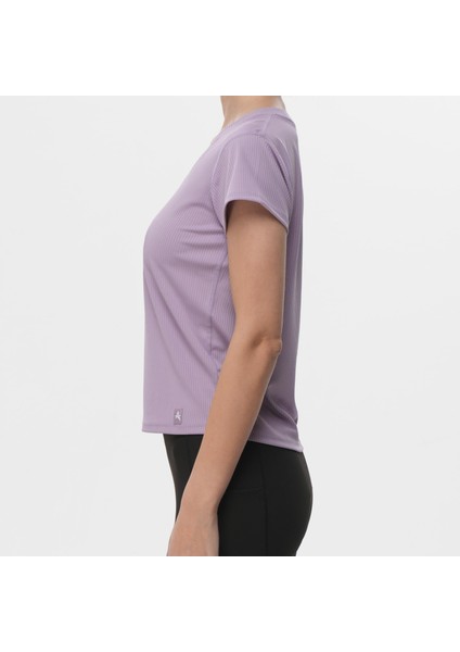 Ed 2457-01 Dutti Likralı Raporlu Dry-Touch Sporcu Kadın Üst Lila fiyatları