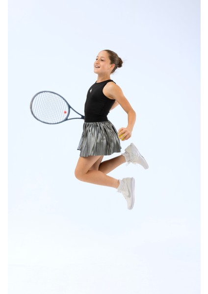 Ed 2343-17 Barty Dry-Touch Crop Kolsuz Kız Çocuk Üstü Siyah fırsatları