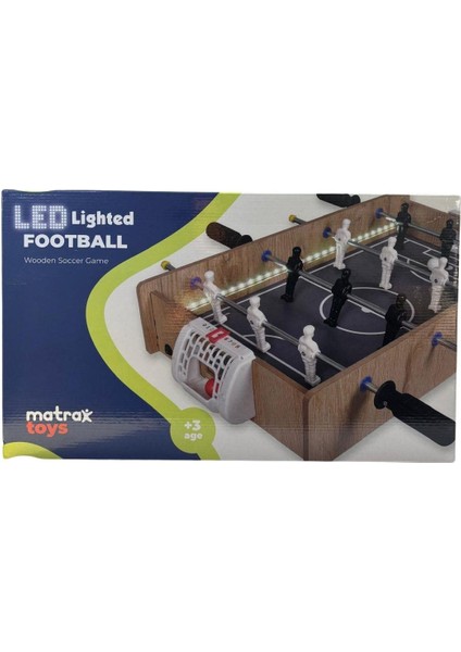 Matrax Ledli Ahşap Masa Maçı Oynu