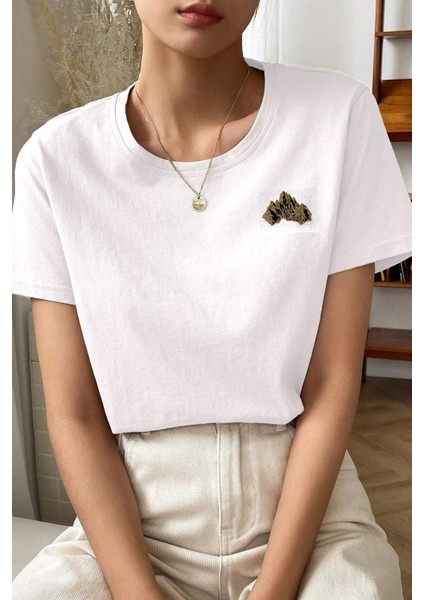 Only Trendwear Unisex Arid Mountain Baskılı T-Shirt fiyatları