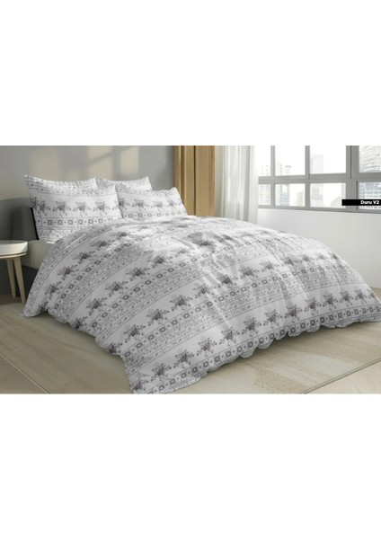 Battal Boy Çift Kişilik Pamuklu Nevresim Takımı 200X240 cm