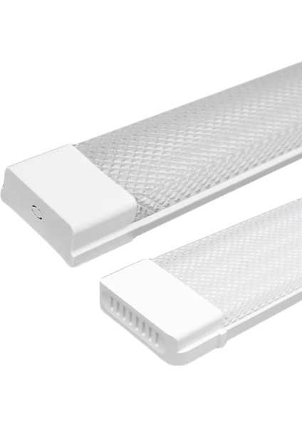 4 Adet 100 Watt 120 cm Kristal Beyaz LED Bant Armatür Beyaz Işık fırsatları