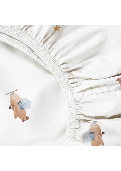 Happy Tony 100% Pamuk Saten Lastikli Çarşaf - 120X200 cm fırsatları