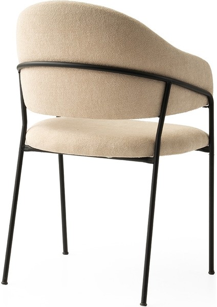 Evrm Metal Ayaklı Kumaş Salon Balkon ve Mutfak Sandalyesi 1 Adet fiyatları