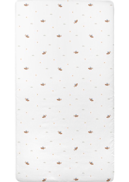 Happytony 100% Pamuk Penye Lastikli Bebek Çarşafı - 100X200 cm modelleri
