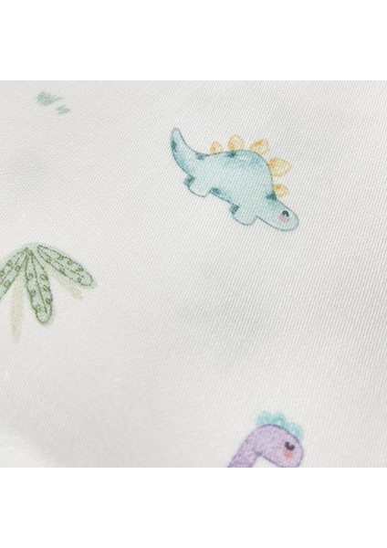 Dino 100% Pamuk Saten Çocuk Yastık Kılıfı - 50 x 70 cm fırsatları