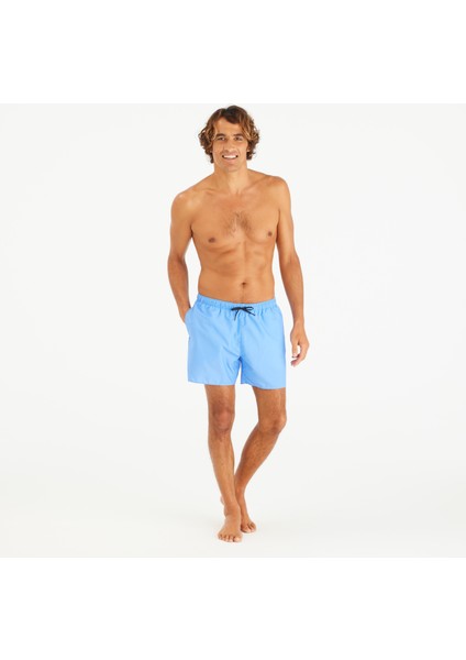 Olaian Erkek Kısa 15" Deniz Şortu/Boardshort - Mavi - HENDAIA