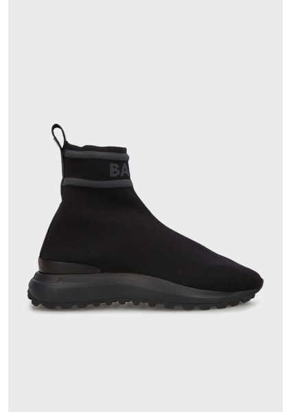 Logo Baskılı Çorap Formlu Tırtıklı Taban Bilekli Sneaker Ayakkabı Erkek Ayakkabı B1512.1012 102
