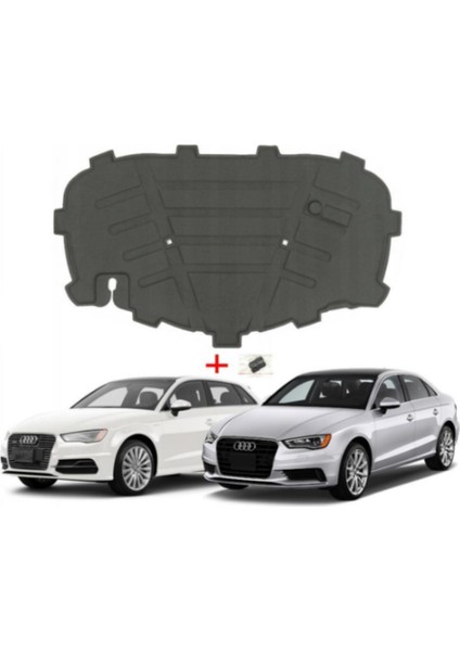 Audi A3 Sedan Hatchback 2013-2019 Motor Kaput Keçesi Süngeri Klipsli 8V0863825