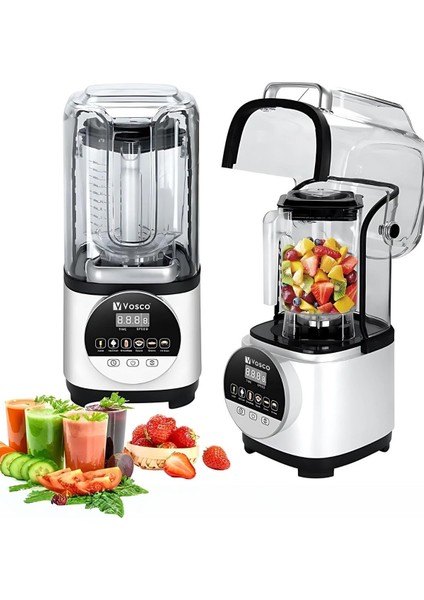 Profesyonel Gürültü Önleyici Kapaklı Bar Blender 2l 2000