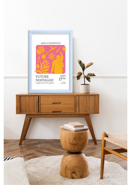 Art&exhibition Tasarım Çerçeveli Camlı Tablo 23.5 x 33,5