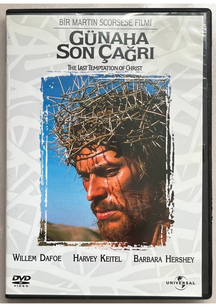 Günaha Son Çağrı - The Last Temptatıon of Christ DVD Willem Dafoe