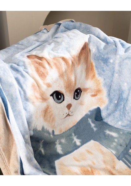 Fleurines Welfsoft Polar Baskılı Tv Battaniye - Gri fiyatları