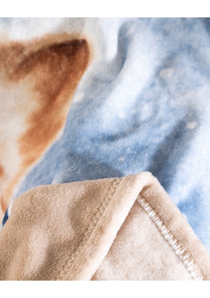 Fleurines Welfsoft Polar Baskılı Tv Battaniye - Gri fırsatları