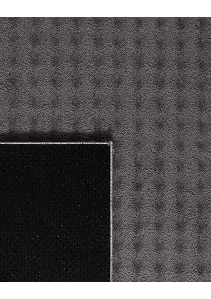 Vivre Bubble Halı - Antrasit - 80x300 cm