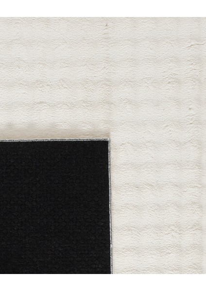 Vivre Bubble Halı - Krem - 80X300 cm