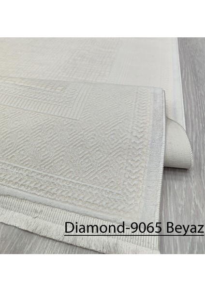 Decoser Diamond Koleksiyonu Dokuma Halı DH9065 Beyaz