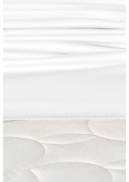 Ciel Tek Kişilik Plus %100 Pamuk Lastikli Saten Çarşaf - Beyaz modelleri