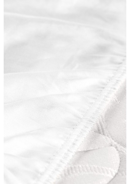 Ciel Tek Kişilik Plus %100 Pamuk Lastikli Saten Çarşaf - Beyaz fırsatları