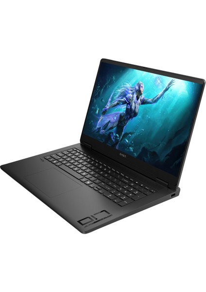 Omen 17 Amd Ryzen 7 8845HS 96GB 256GB SSD RTX4070/8GB 17.3" Fhd 144HzWindows 11 Pro Taşınabilir Bilgisayar & Per4 Çanta A44QQEAPN416