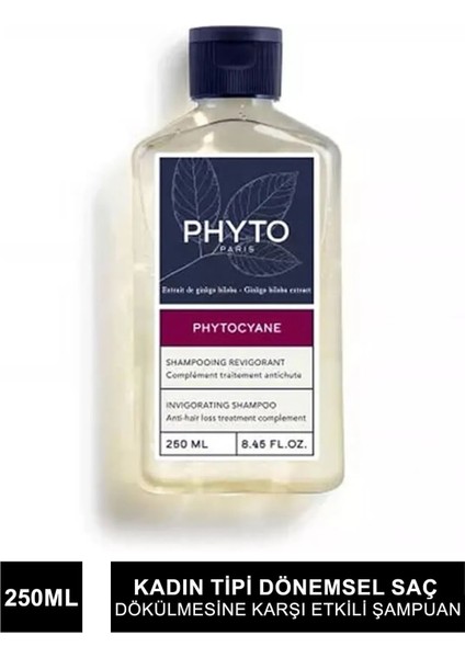 Cyane Kadın Tipi Dökülme Giderici Şampuan 250ml