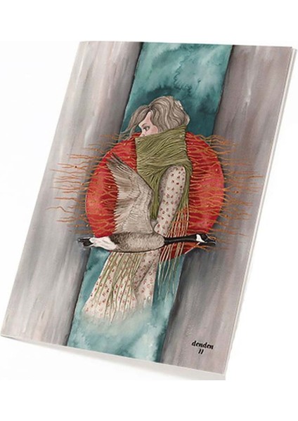 Cadence 17X24 cm Yumuşak Kapak 96 Sayfa Çizgisiz Defter