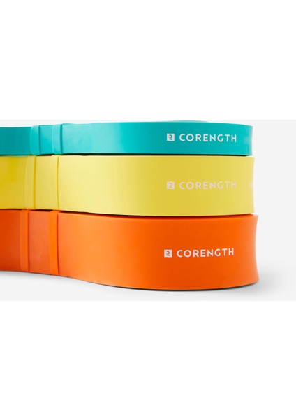 Corength Direnç Bandı Seti - 3 Adet - 15 Kg/25 Kg/35 Kg