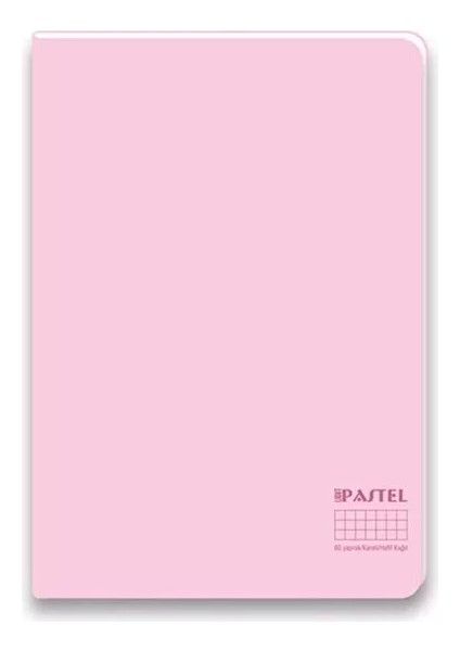 Pastel Light Pp.kapak Dikişli Defter A4 60YP.KARELI 335212