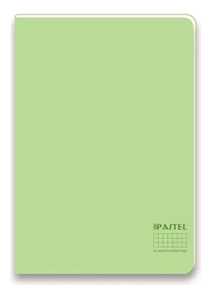 Pastel Light Pp.kapak Dikişli Defter A4 60YP.KARELI 335212