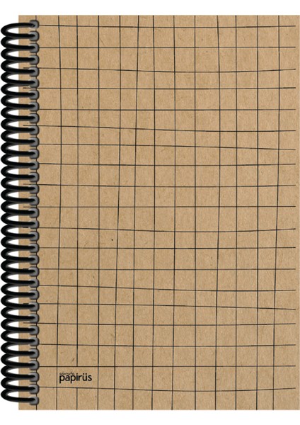 Kraft Sert Kapak Defter 100YP 17X24CM Çizgili indirimleri
