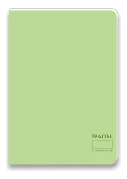 Pastel Light Pp.kapak Dikişli Defter A4 60YP.DÜZ 327010-99