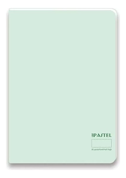 Pastel Light Pp.kapak Dikişli Defter A4 60YP.DÜZ 327010-99