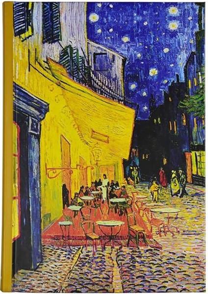 Art Of World Van Gogh Sert Kapak 14X20 cm Çizgili Defter 96 Yaprak 64682-0