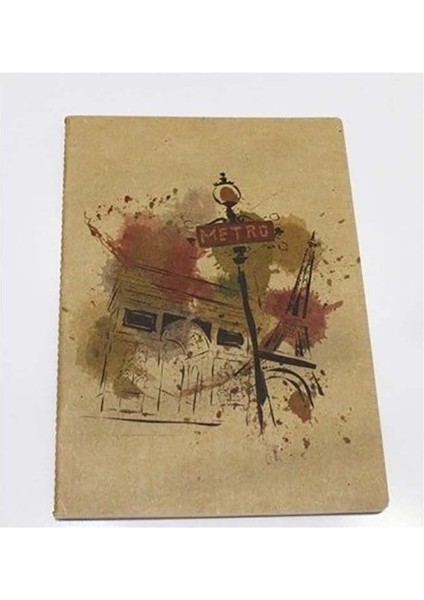 Liz KF15 Kraft Kapak 15X21 96 Yp Çizgili Defter