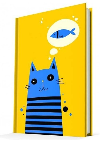 Cat’s Dream Sert Kapak Çizgili 14*22 64459-9