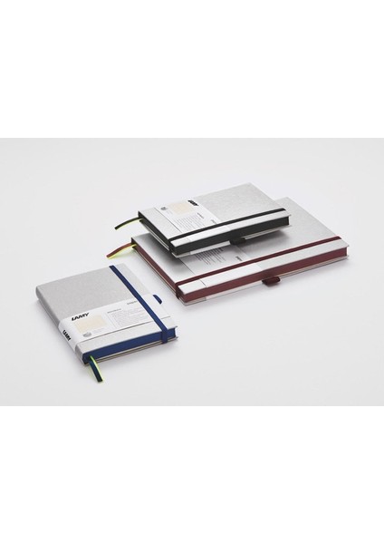 B2OM Sert Kapak Defter A6 192 Yaprak Okyanus Mavisi