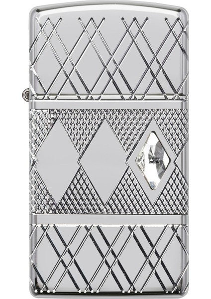 Diamond Pattern Dizayn Armor® Kasa Slim Çakmak