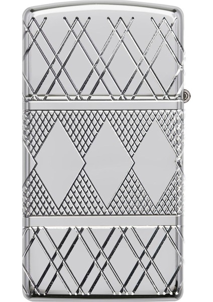 Diamond Pattern Dizayn Armor® Kasa Slim Çakmak
