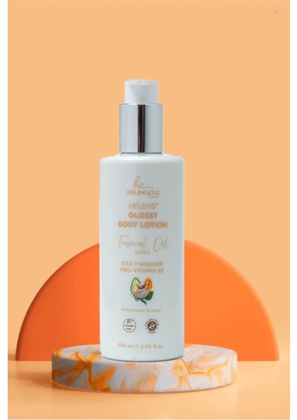 Helens' Glossy Body Lotion - Işıltılı Vücut Losyonu