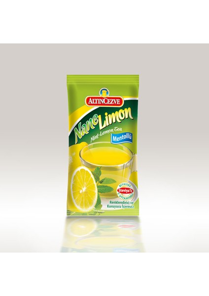 Nane Limon Aromalı Tek İçimlik İçecek Tozu 10 x 10 gr