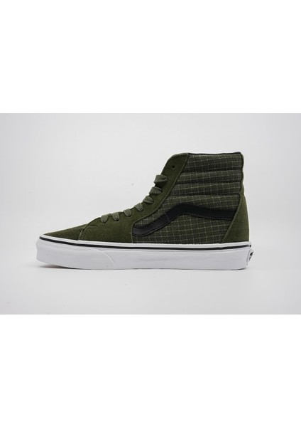 Ua Sk8-Hi Yeşil/beyaz Unisex VN0007NS0FI1 modelleri