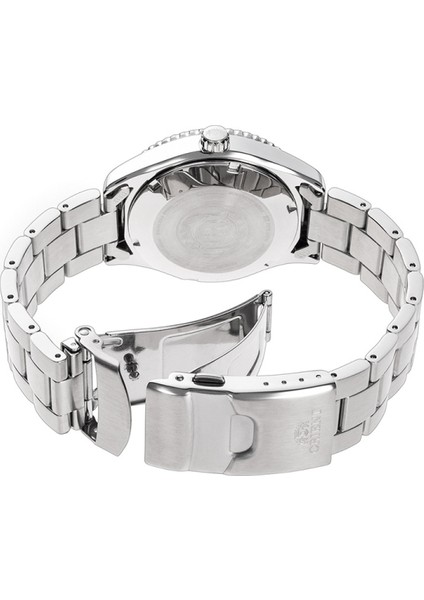 Mako RA-AC0Q01B30B Kurmalı Otomatik Çelk Gri Siyah Kadran 20 Atm 40 mm Erkek Kol Saati